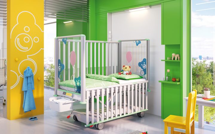 Das Kinderbett der neuesten Generation