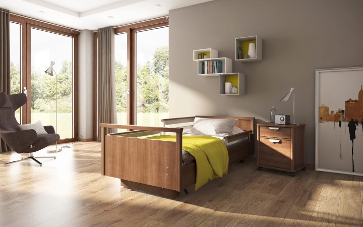 Das Niedrigpflegebett sentida 6 setzt Trends in Design und Funktionalität