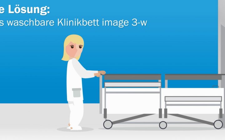 Das waschbare Klinikbett