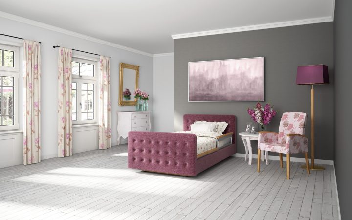 Wohnliches Bettendesign